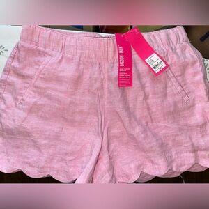 NWT Lilly Pulitzer linen shorts